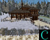 Lux Winter Log Home