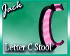 Letter C Stool