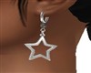 Star Hoop Earrings