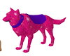 PINK WOLF WITH PURPLE 