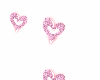 glitter heart burst