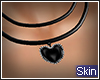 Skin| Heart PVC Necklace