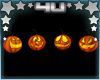 4 Halloween Pumpkins