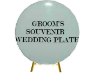 Groom Souvenir Plate