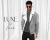 LUXE Sherpa Grey Gray