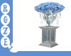 *R*Wedding Vase lgt Blue