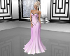Pink and Black Gown