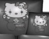 Gothic Hello Kitty couch