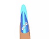 SL Diamond Blue Nails