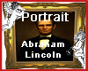 Portrait Abraham Lincoln
