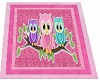 baby girl owl rug