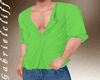 Green Open Shirt