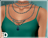 Green Boho Top kirt Neck