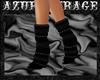 ^AZ^Black Lace Boots