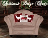 Christmas Beige Chair