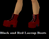 R & B Laceup Boots