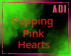 Pink Popping Hearts