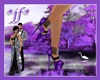 *jf* Purple Rose Heels