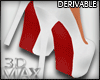 3DMAX! White & Red Cass