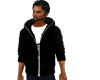 black hoodie