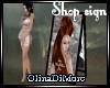 (OD) Dimore shop sign
