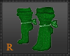 Christmas Socks Green