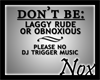 [Nox]Basic Rules (No DJ)