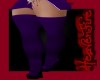 ^HF^ Thigh HIghs Purple