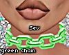 chained up