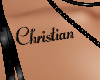 Christian chest tattoo-F