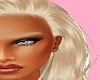 Female blond eyebrows