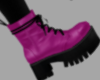 B|Pink Combat Boots✿