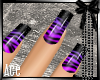 [AW]Violet Tiger Nails