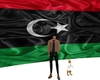 Libya flag animated