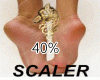 K♛- 40% FEET SCALER