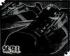 diesel black shoes