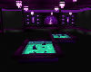 Purple/Black Club room