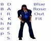 Blue Rose Outfit
