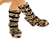 Cheetah Goth boots