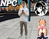 NPC hoodie guy w iphone