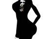 BlkBurSweaterDress