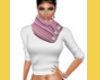 SHANA PINK SCARF TOP