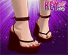 K- Spring Sandals Red