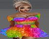 Flirty Dress Rainbow