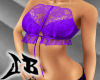 JB Purple Lace Bib Top