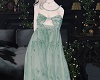 bow gown mint
