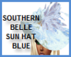 SOUTHERN BELLE HAT BLUE