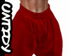 RED BAGGY PANTS