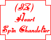 (IZ) Heart Chandelier
