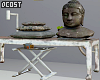 Zen Table & Statue